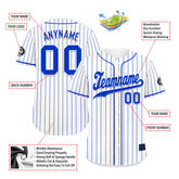 Custom Stripe Fashion Personalized Authentic Baseball Jersey BSBJ01-E025078-8